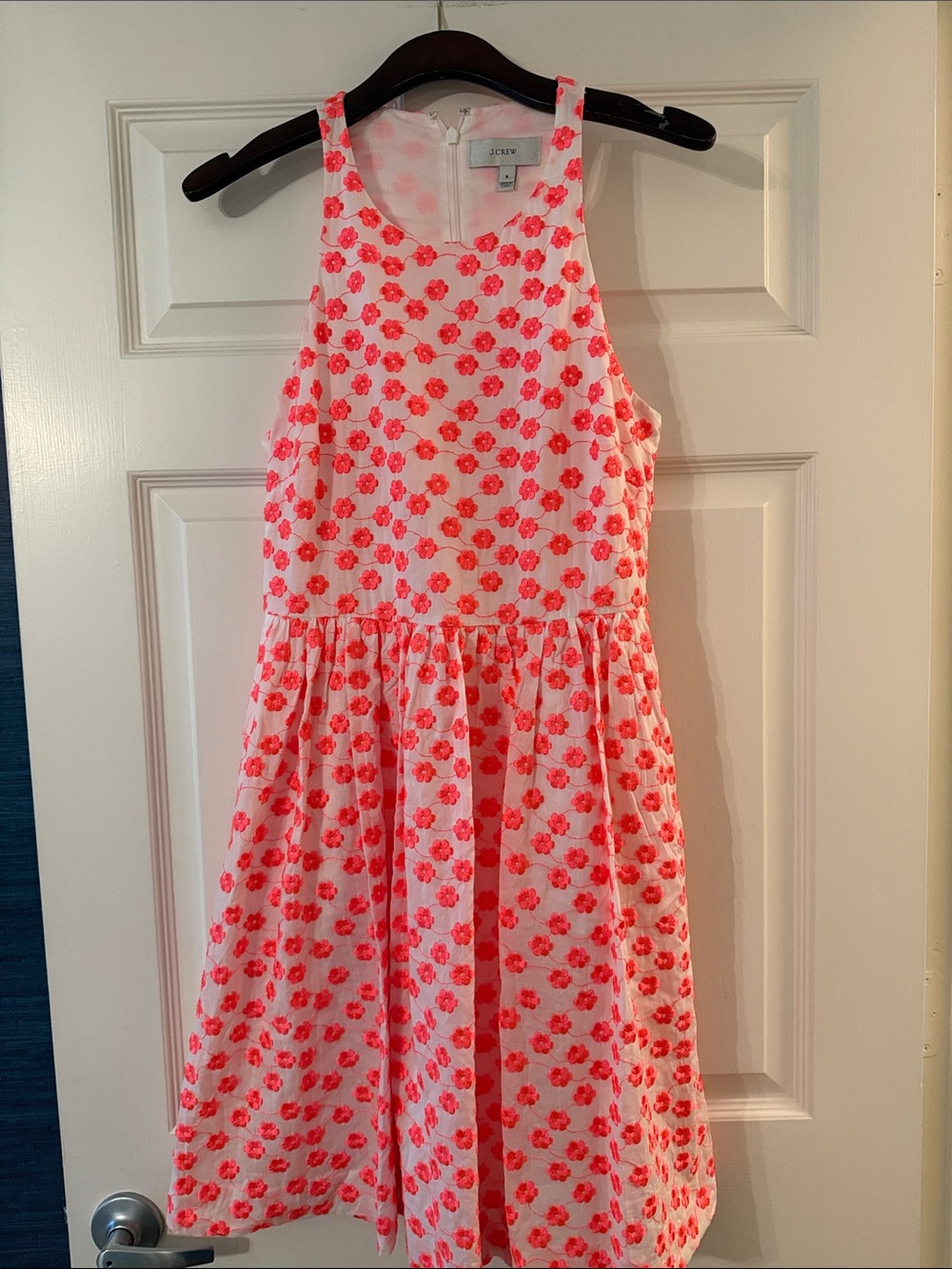 J Crew embroidered dress 6